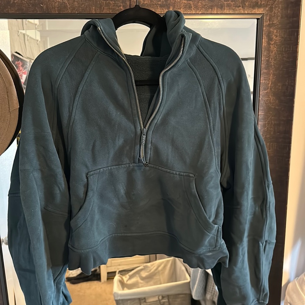 Lulu lemon cropped scuba jacket
